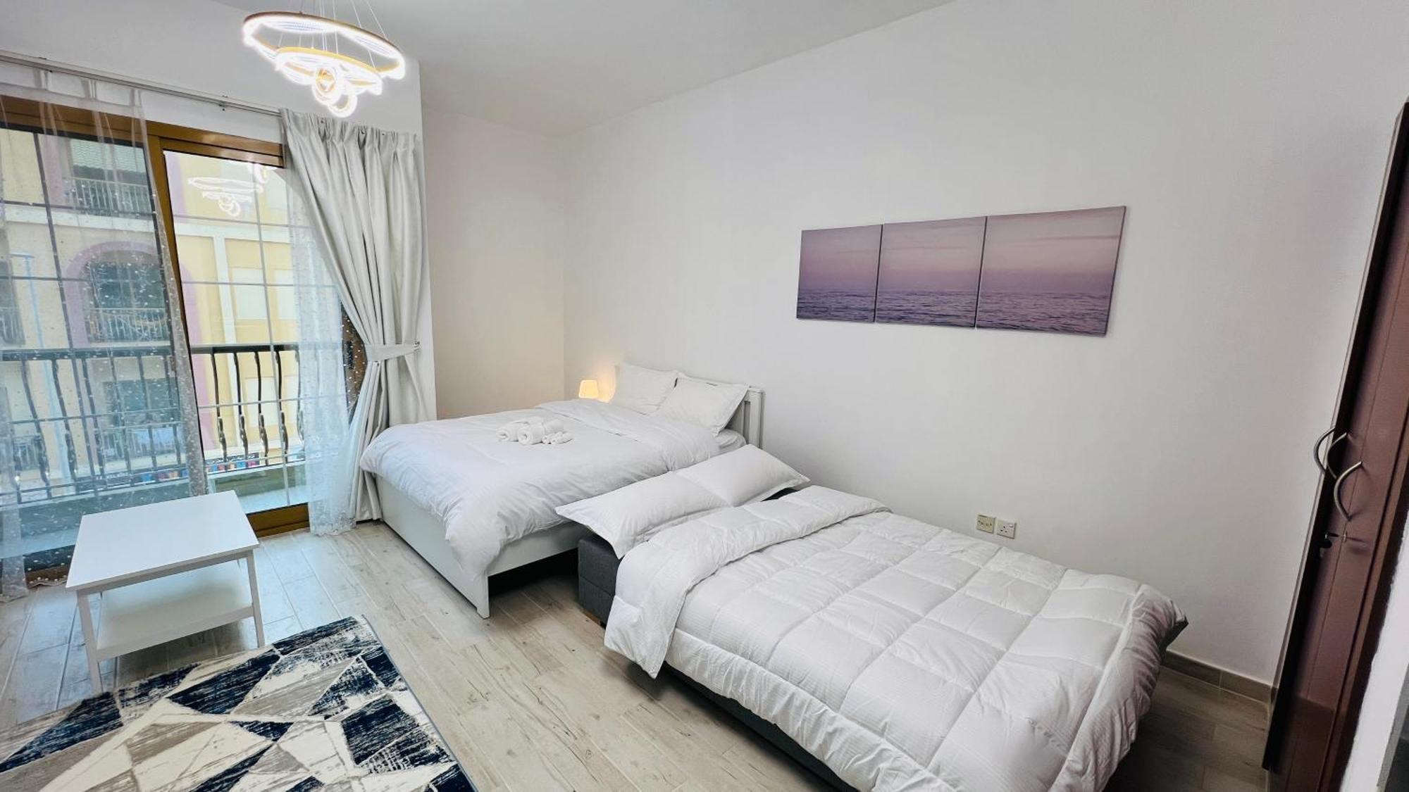 Spacious Furnished With Balcony Spain Cluster International * دبي