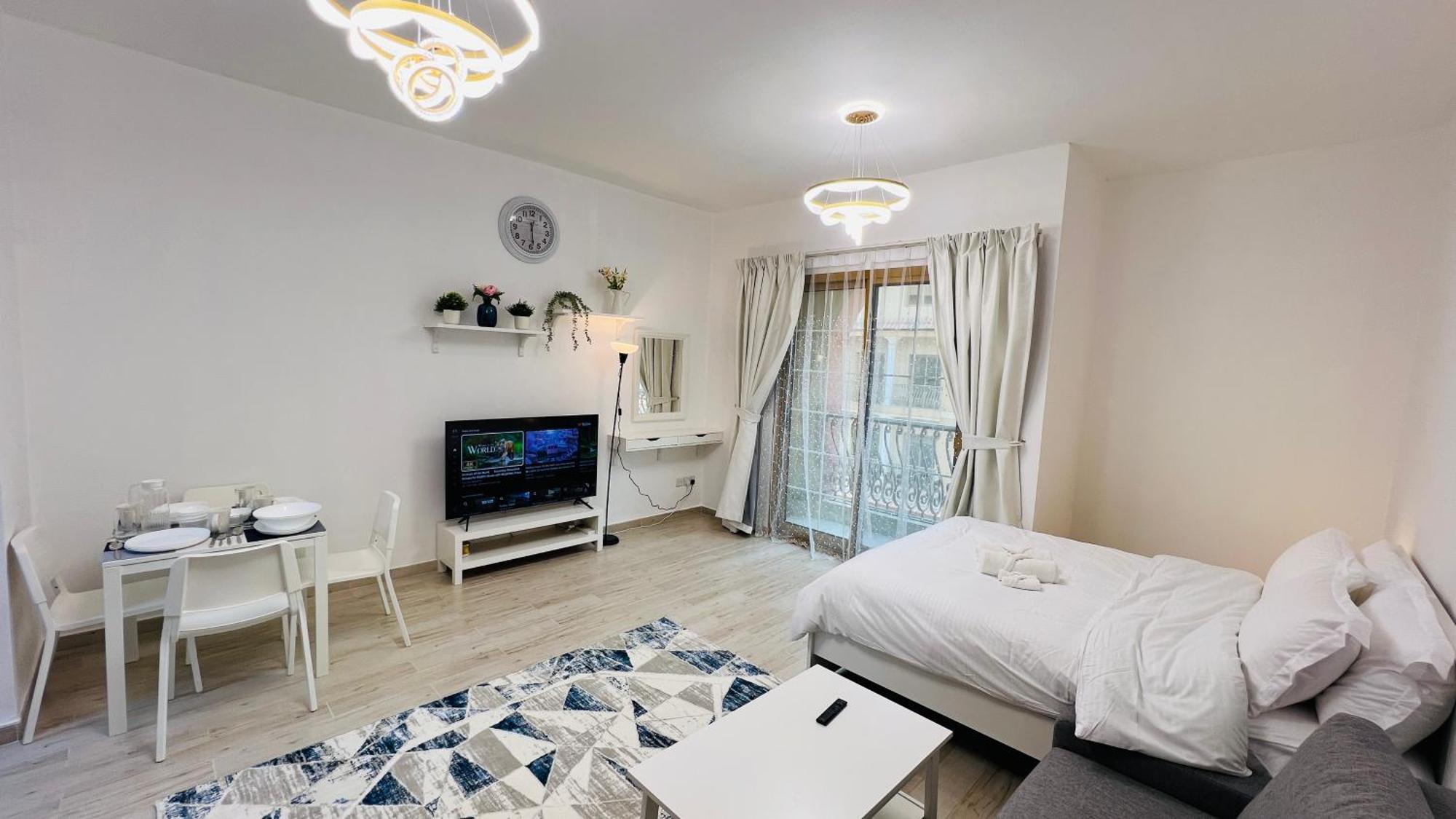 Spacious Furnished With Balcony Spain Cluster International دبي