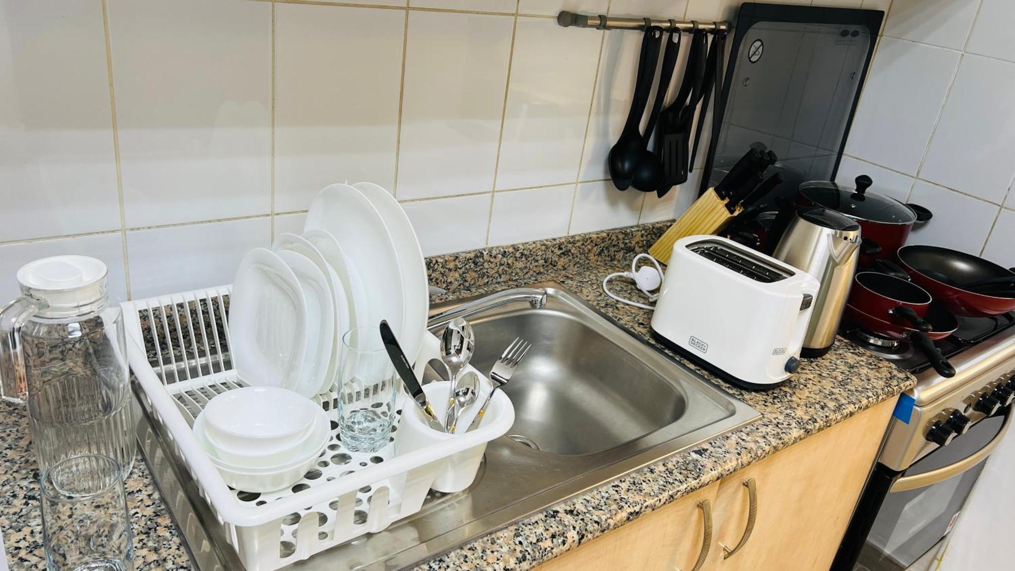 Spacious Furnished With Balcony Spain Cluster International شقة دبي